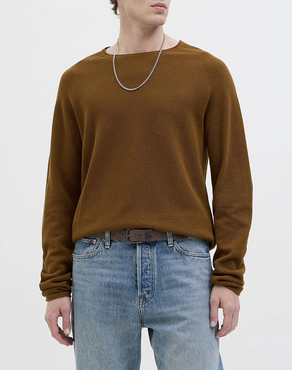 JACK&JONES JJEHILL KNIT CREW NECK NOOS