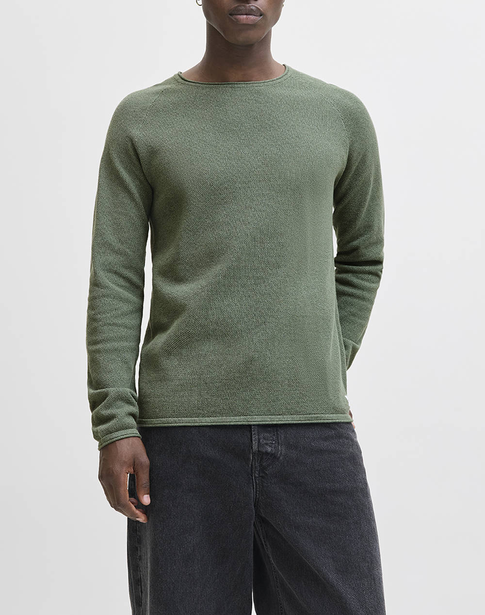 JACK&JONES JJEHILL KNIT CREW NECK NOOS