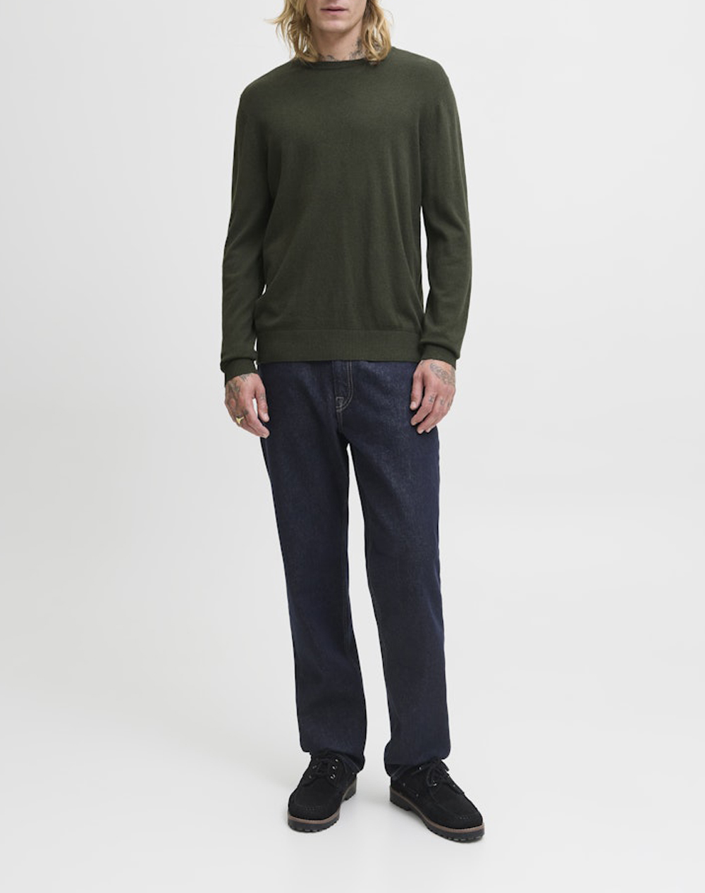 JACK&JONES JJEEMIL KNIT CREW NECK NOOS