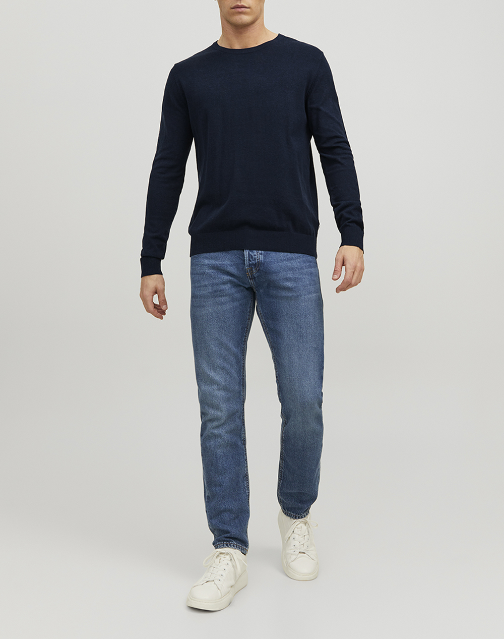 JACK&JONES JJEEMIL KNIT CREW NECK NOOS