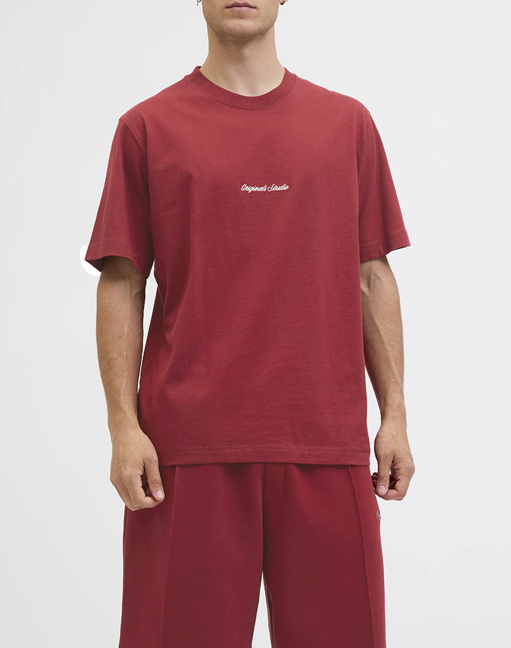 JACK&JONES JORNORREBRO EMB TEE SS CREW NECK NOOS