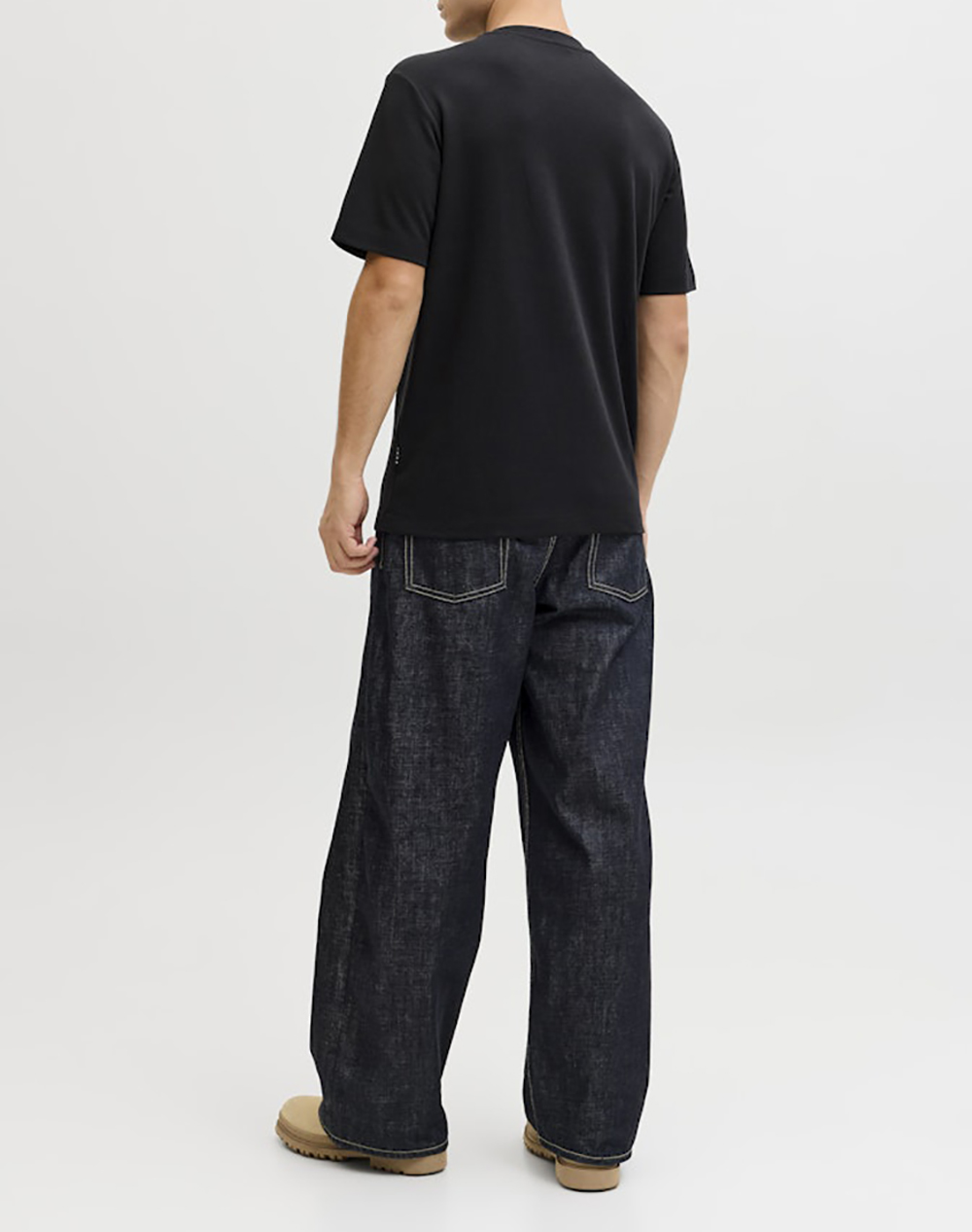 JACK&JONES JCOFUSION CHEST BRAND TEE SS CREW NOOS