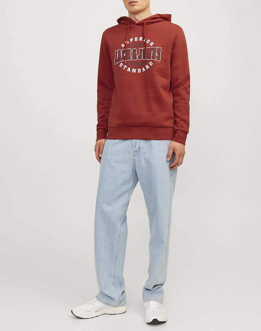 JACK&JONES JJELOGO SWEAT HOOD 2 COL 24/25 NOOS