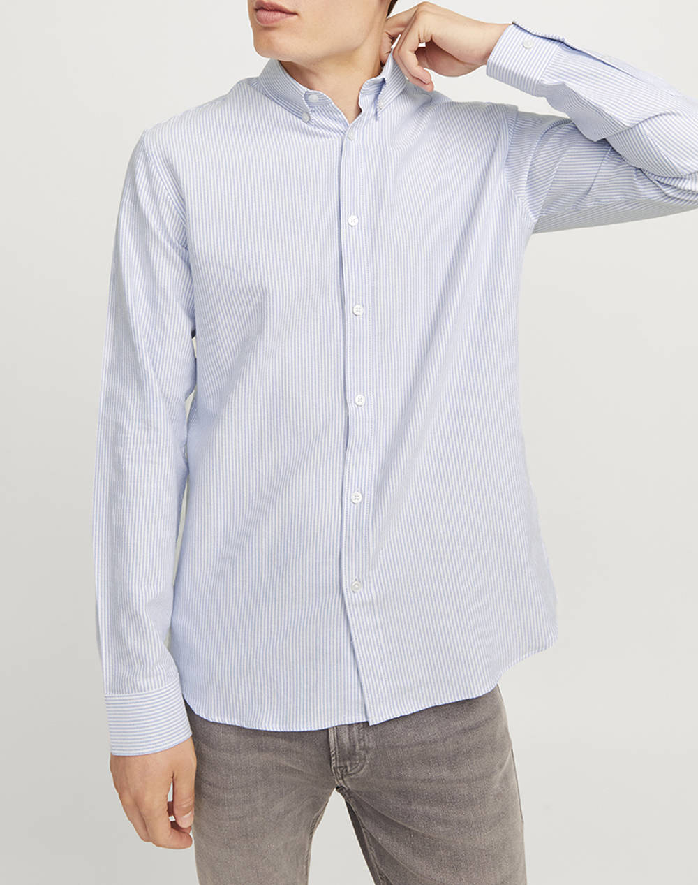 JJ REBEL JREBOSCAR SHIRT LS NOOS
