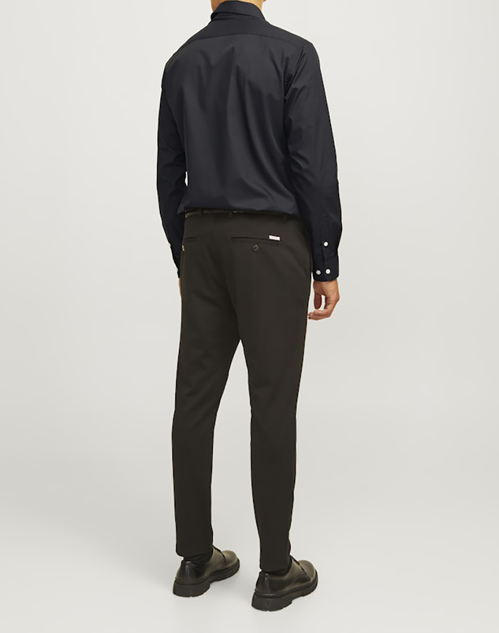 JACK&JONES JREBGAVIN SOLID SHIRT LS NOOS