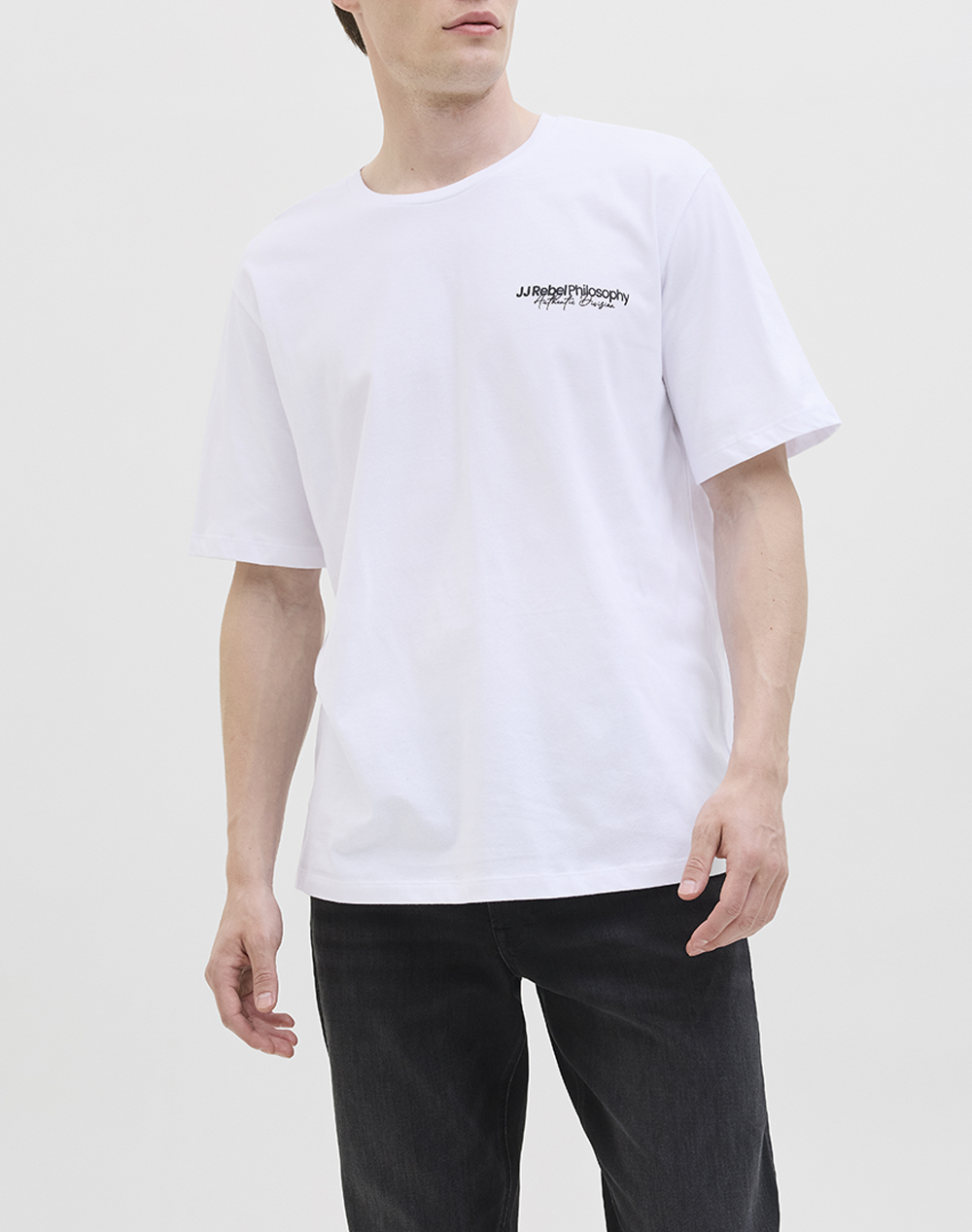 JJREBEL JREBZACK TEE SS CREW NECK NOOS