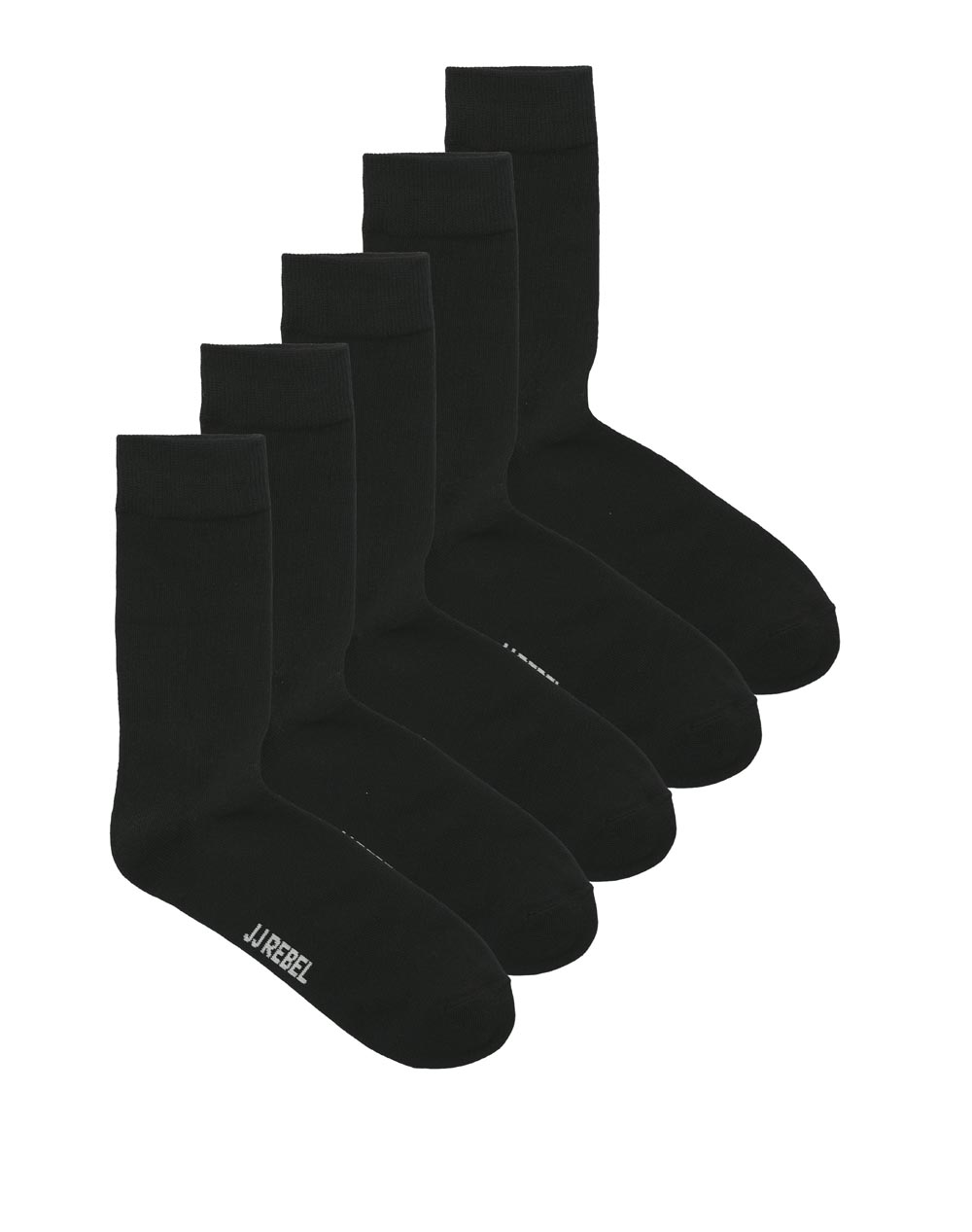 JJ REBEL JREBREBEL LOGO SOCKS 5 PACK NOOS