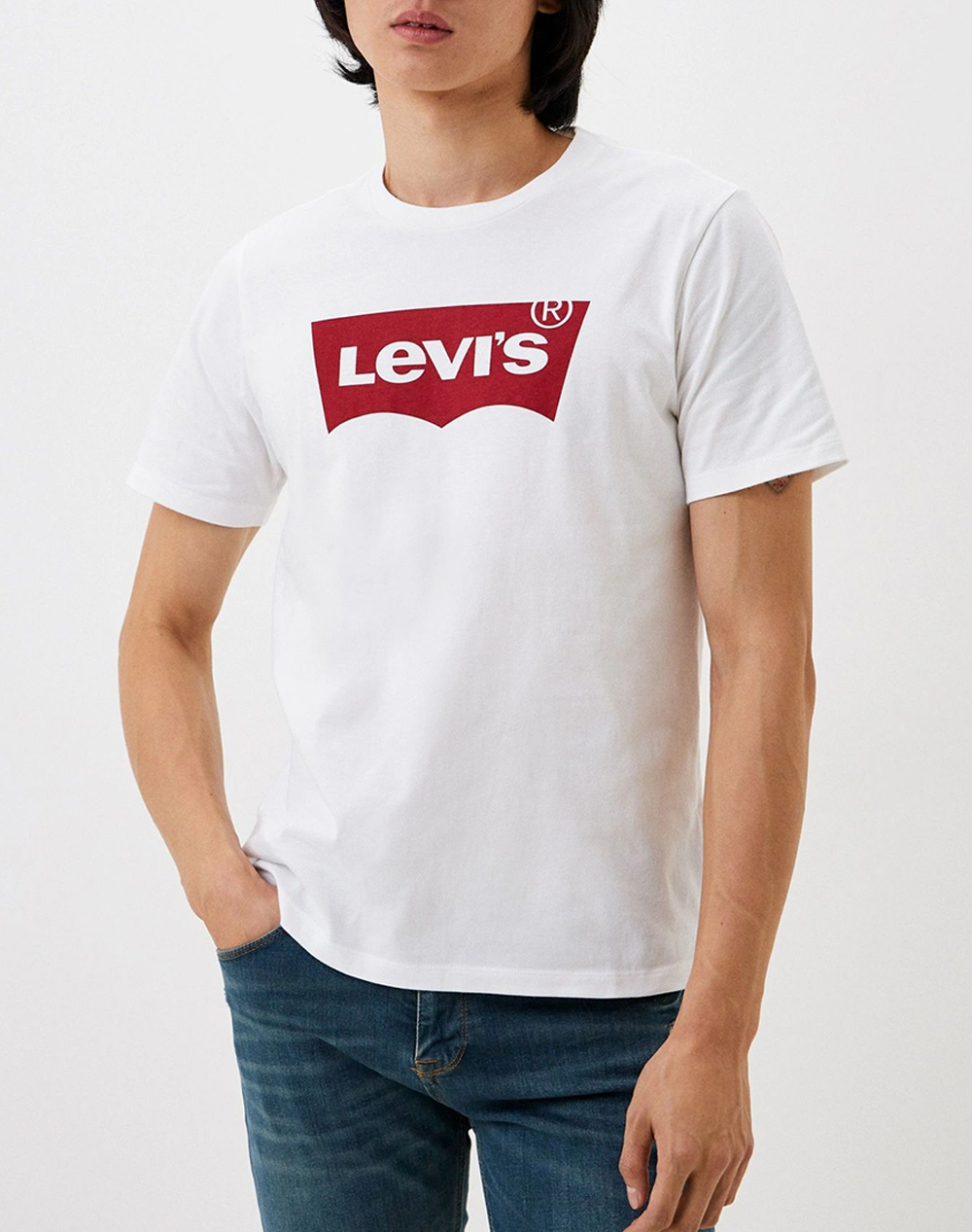 LEVIS GRAPHIC SET-IN NECK