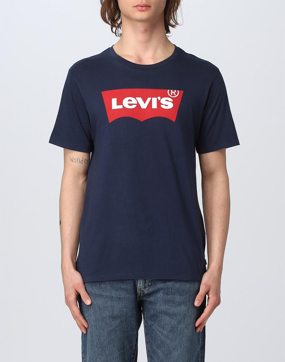 LEVIS GRAPHIC SET-IN NECK