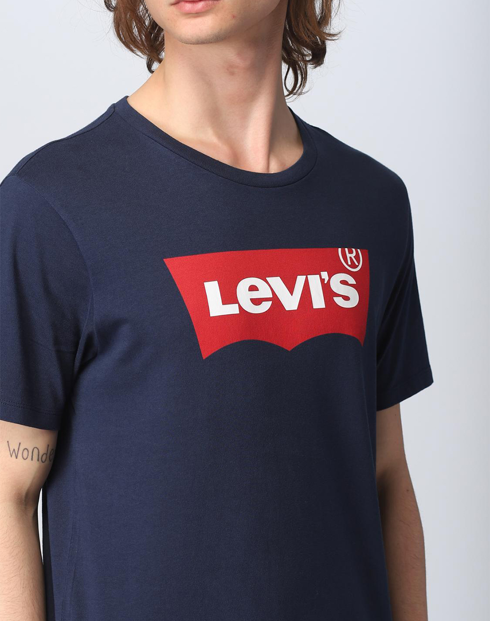 LEVIS GRAPHIC SET-IN NECK