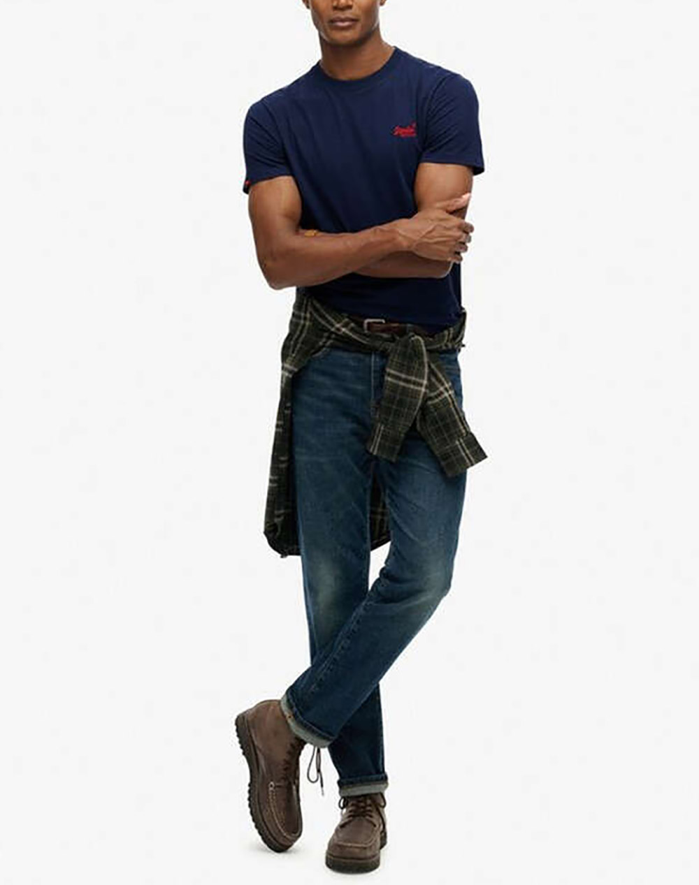 SUPERDRY D1 OVIN ESSENTIAL LOGO EMB TEE MENS T-SHIRT