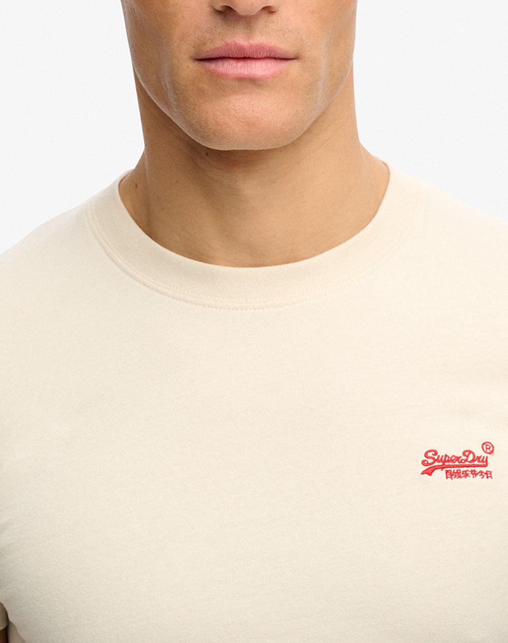 SUPERDRY D1 OVIN ESSENTIAL LOGO EMB TEE MENS T-SHIRT