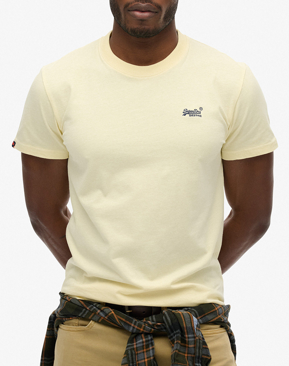 SUPERDRY D1 OVIN ESSENTIAL LOGO EMB TEE MENS T-SHIRT