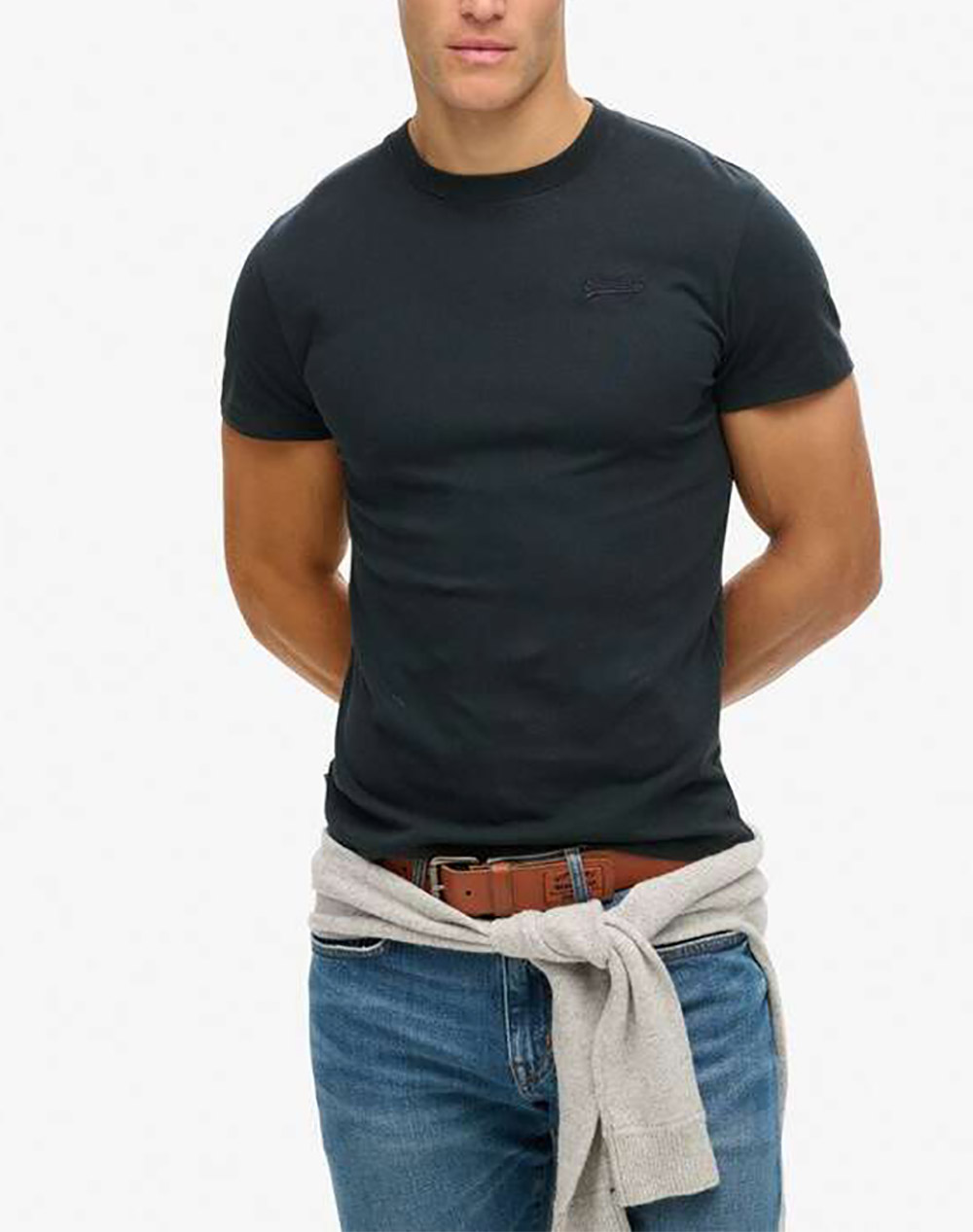 SUPERDRY D1 OVIN ESSENTIAL LOGO EMB TEE MENS T-SHIRT