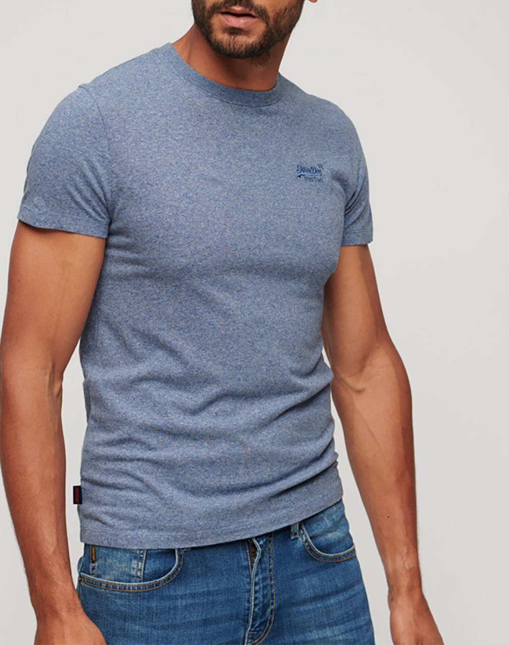 SUPERDRY D1 OVIN ESSENTIAL LOGO EMB TEE MENS T-SHIRT