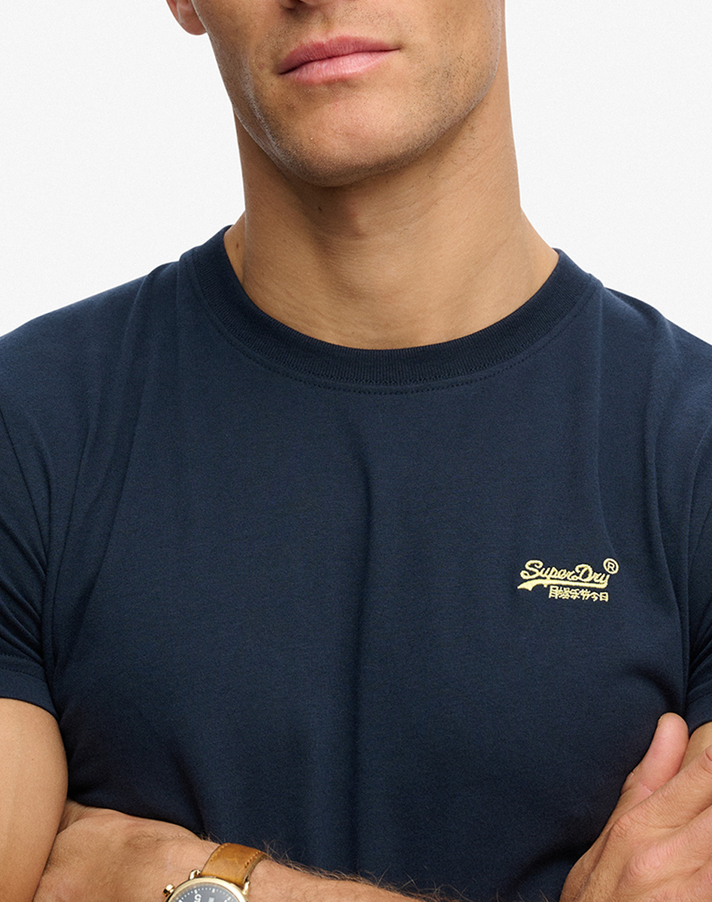 SUPERDRY D1 OVIN ESSENTIAL LOGO EMB TEE MENS T-SHIRT