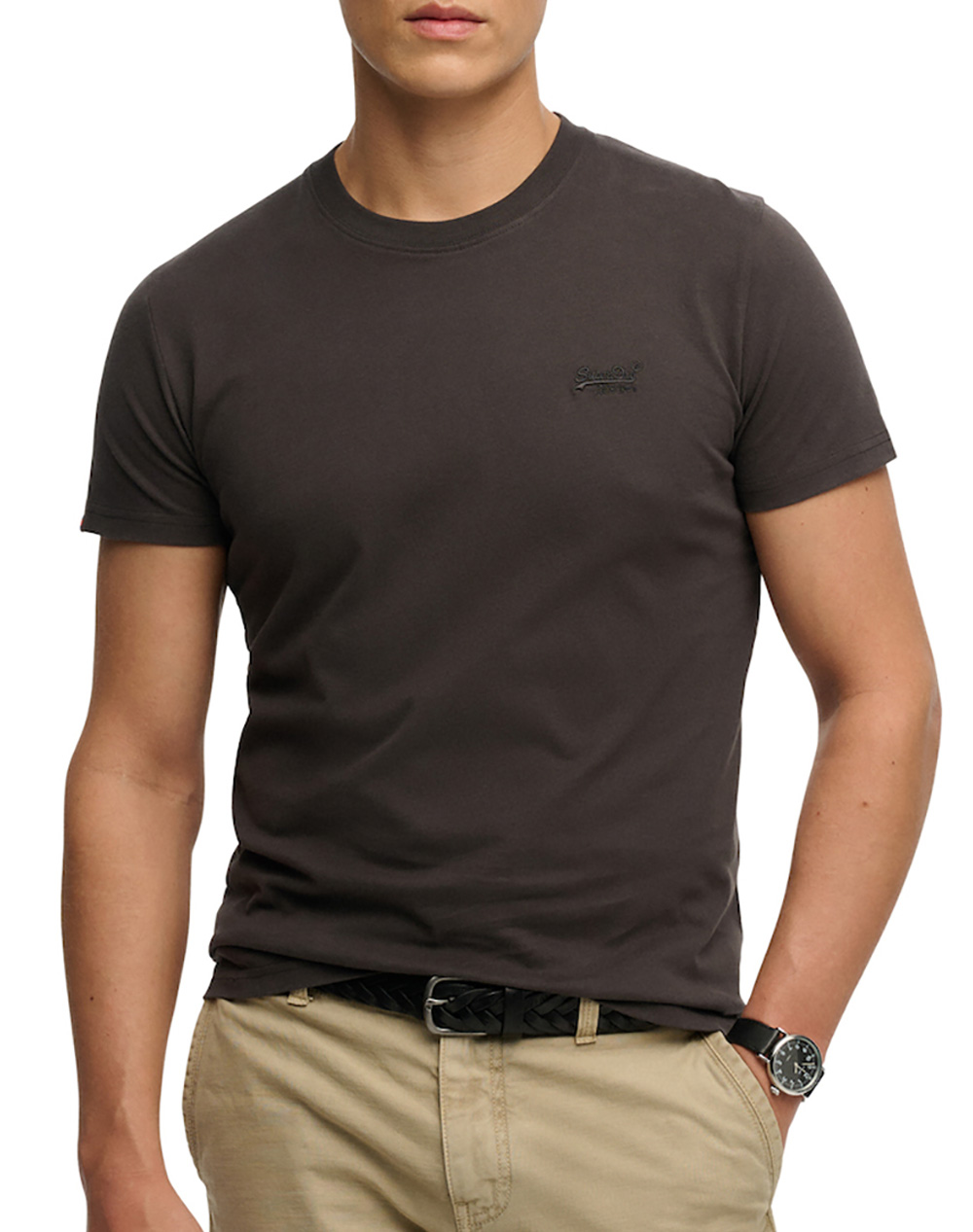 SUPERDRY D1 ESSENTIAL LOGO EMB TEE МЪЖКА ТЕНИСКА