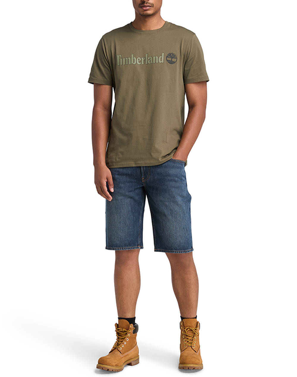 TIMBERLAND KENN Linear Logo Short Sleev