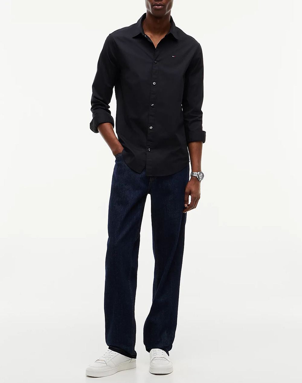 TOMMY HILFIGER TJM ORIGINAL STRETCH SHIRT