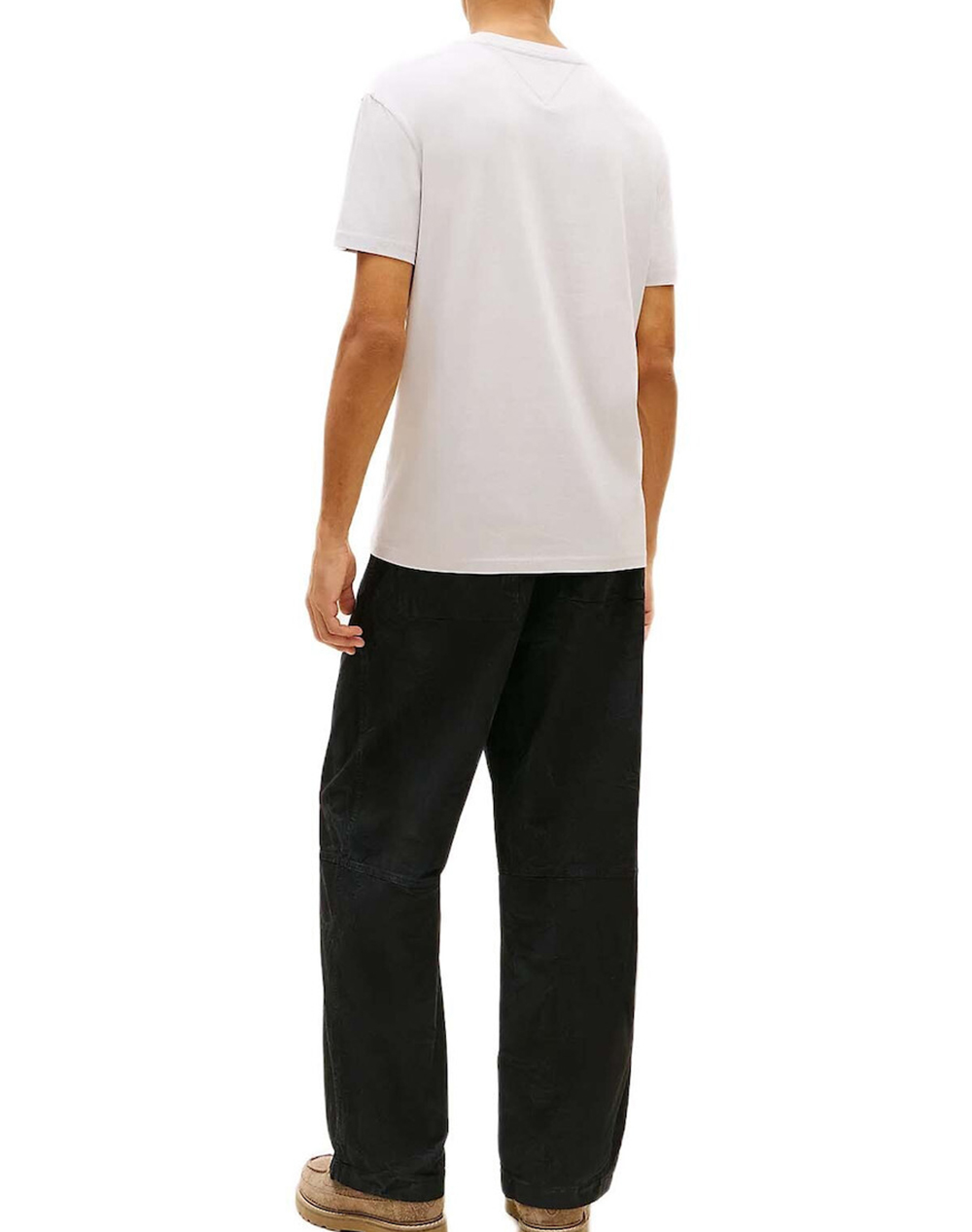 TOMMY JEANS TJM REG LINEAR LOGO TEE EXT