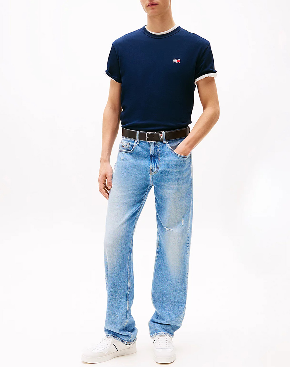 TOMMY JEANS TJM REG BADGE TEE EXT