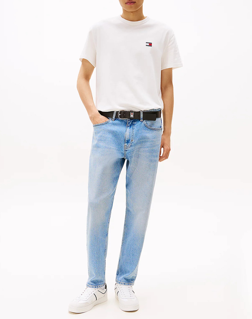 TOMMY JEANS TJM REG BADGE TEE EXT