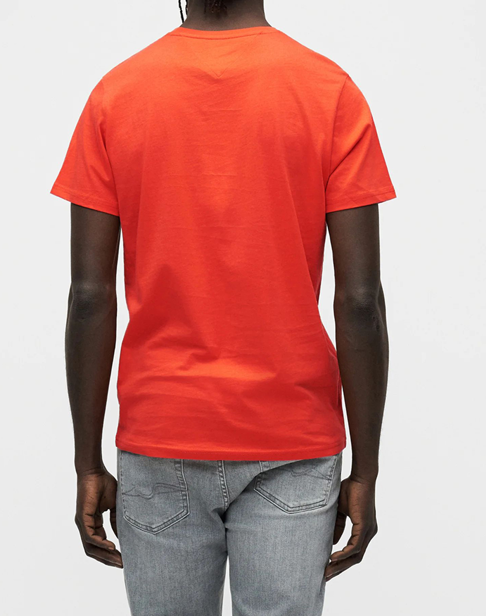 TOMMY JEANS TJM SLIM ESSENTIAL FLAG TEE EXT NEW