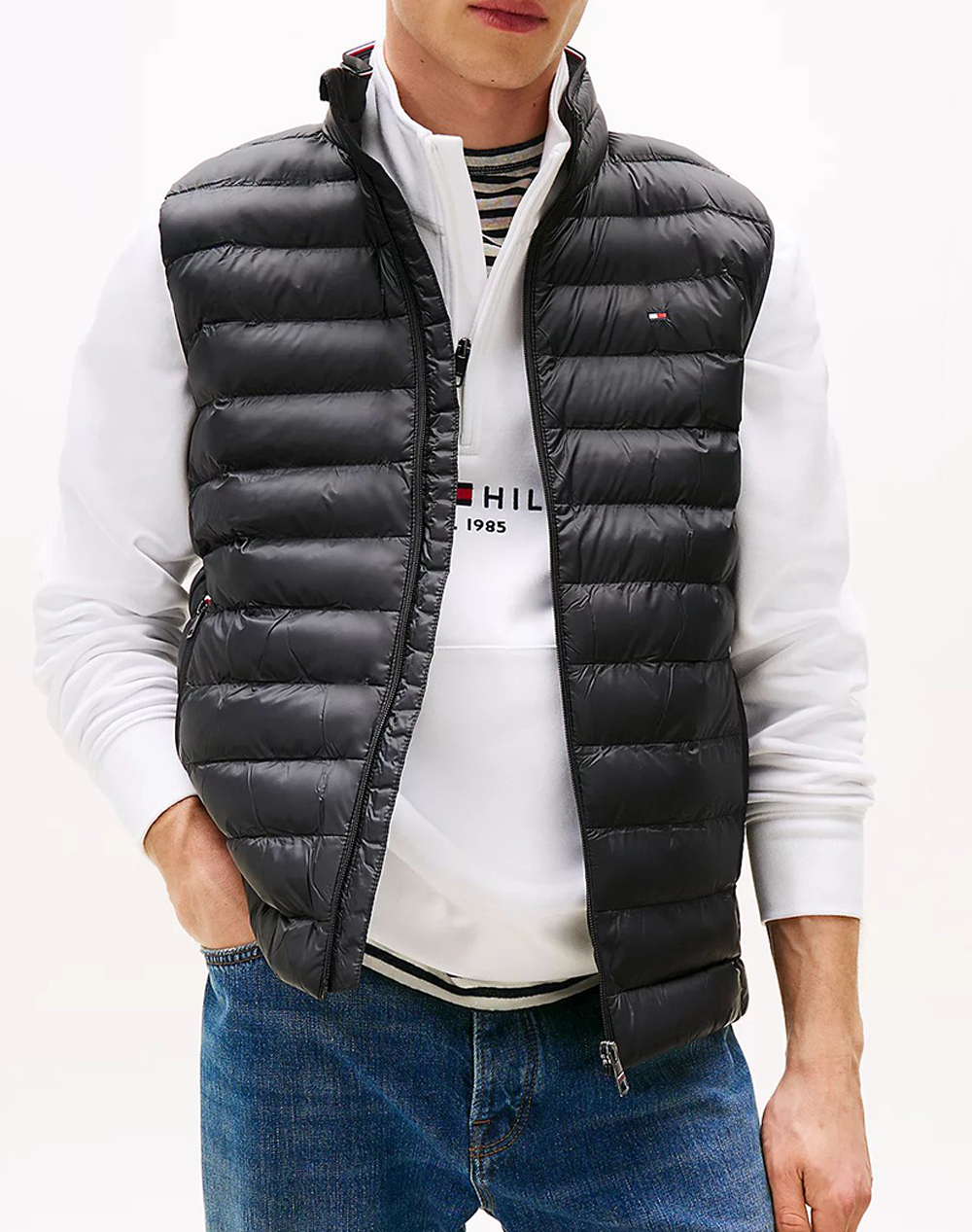 TOMMY HILFIGER CORE PACKABLE RECYCLED VEST