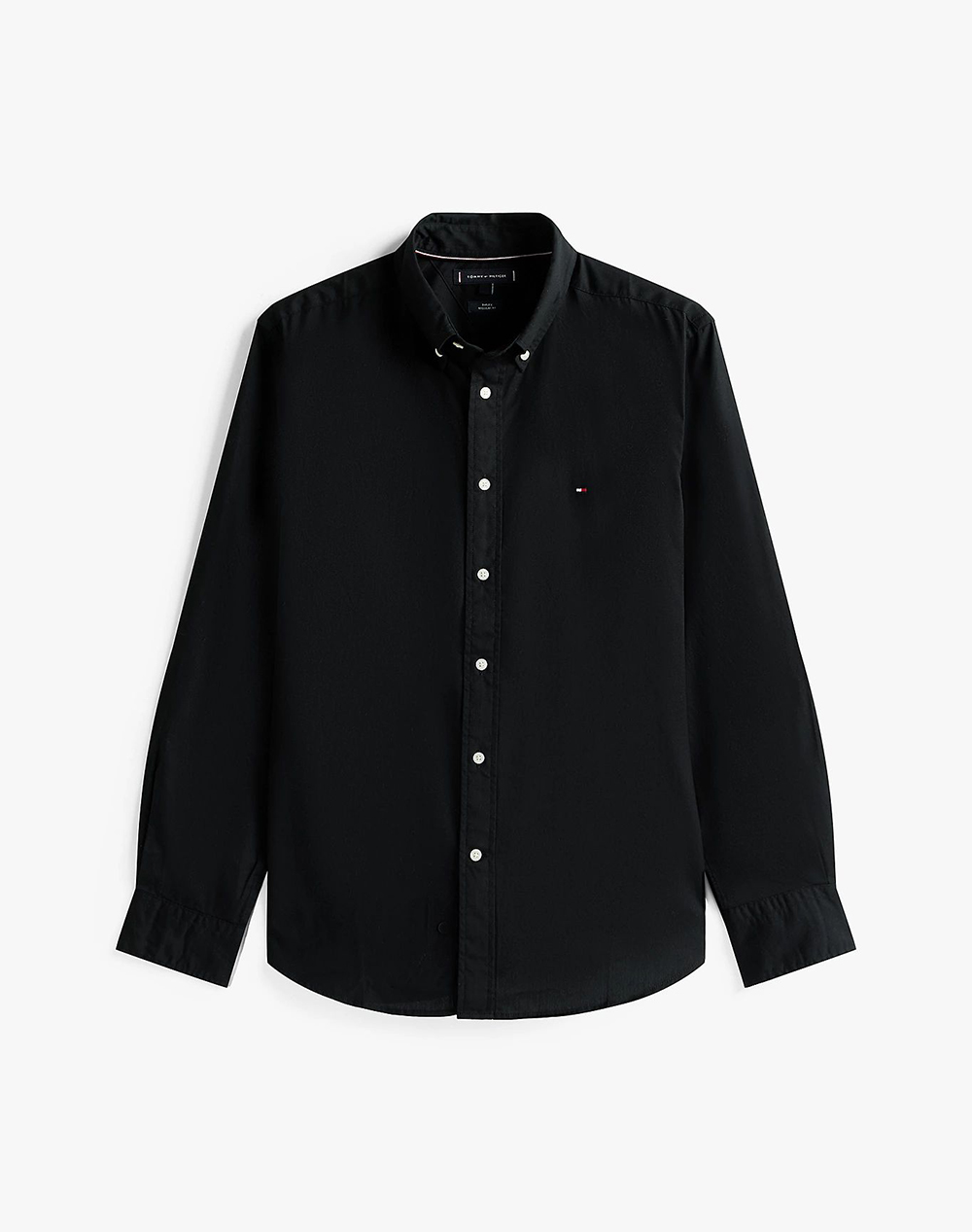 TOMMY HILFIGER CORE FLEX POPLIN SOLID RF SHIRT