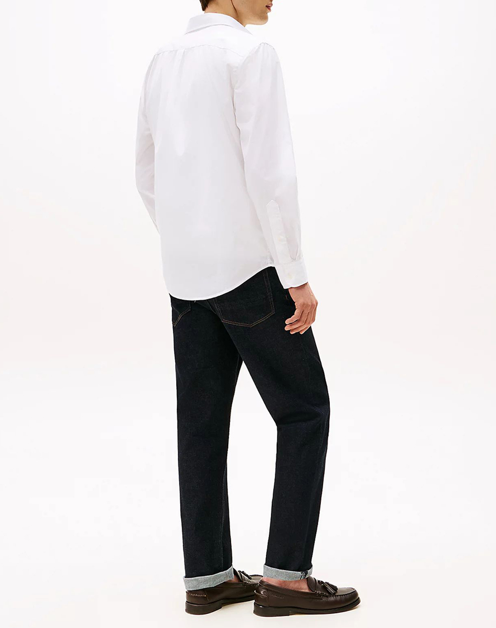 TOMMY HILFIGER CORE FLEX POPLIN SOLID RF SHIRT