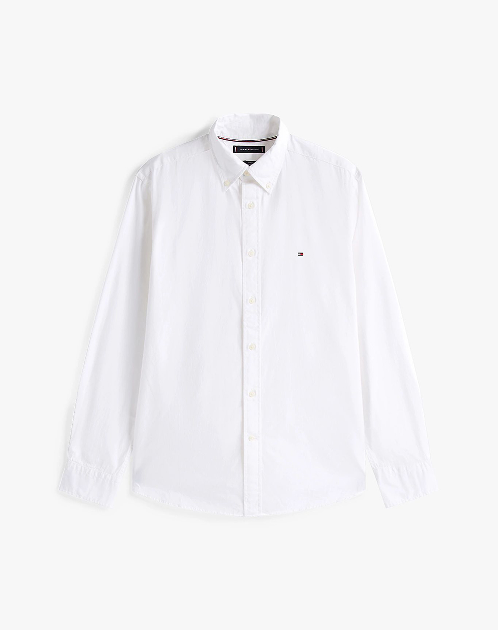 TOMMY HILFIGER CORE FLEX POPLIN SOLID RF SHIRT