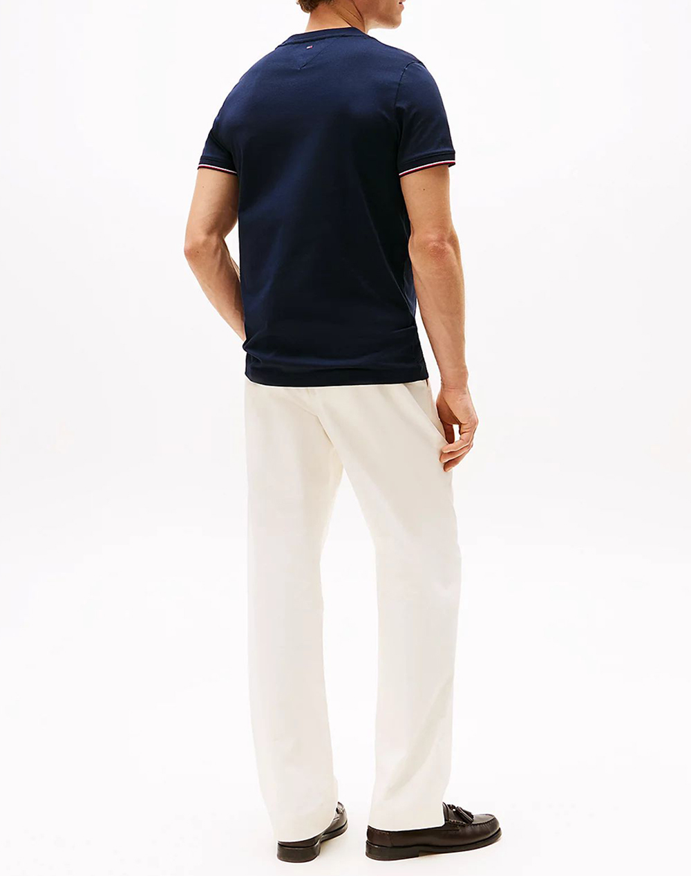 TOMMY HILFIGER TOMMY LOGO TIPPED TEE