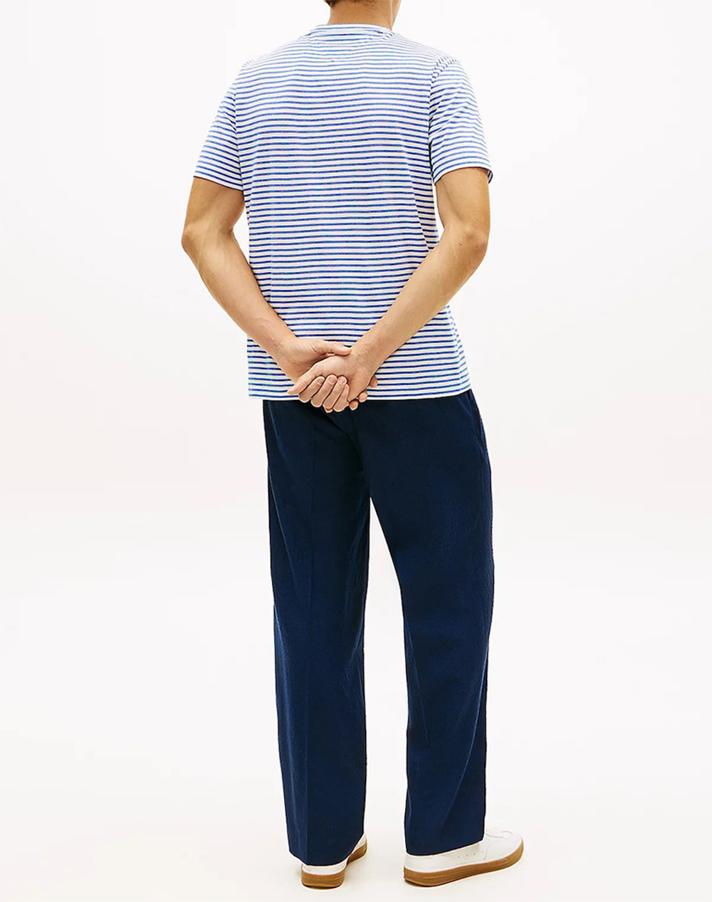 TOMMY HILFIGER ESS SEASONAL REG FIT STRIPE TEE