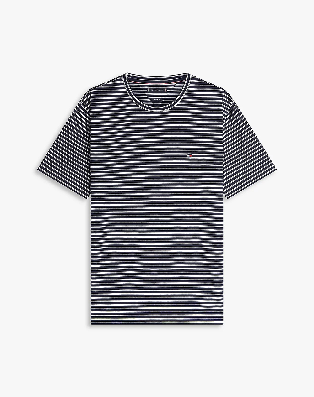 TOMMY HILFIGER ESS SEASONAL REG FIT STRIPE TEE