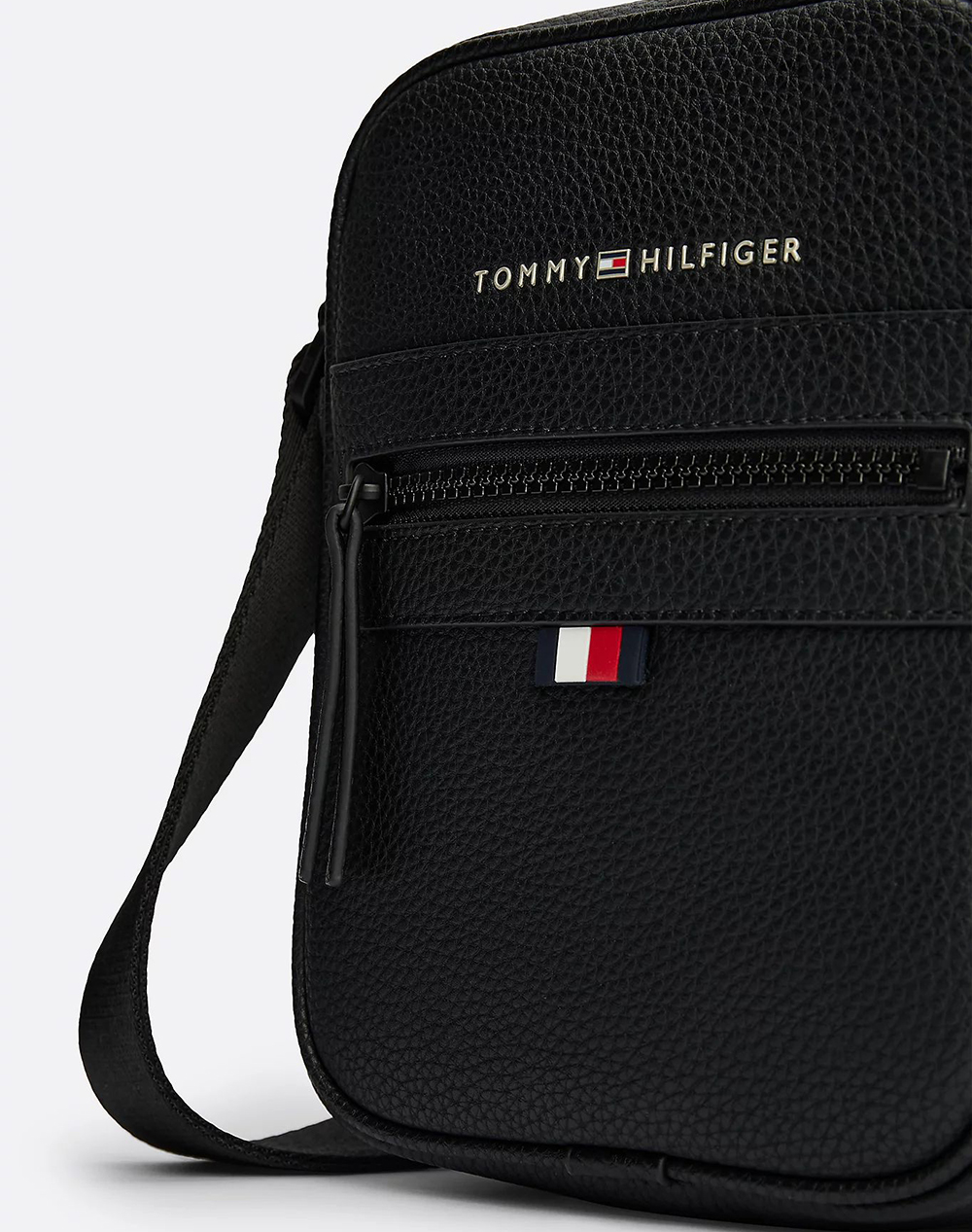 TOMMY HILFIGER JEANS ESSENTIAL PU MINI REPORTER (Размери: 17 x 6 x 21см.)