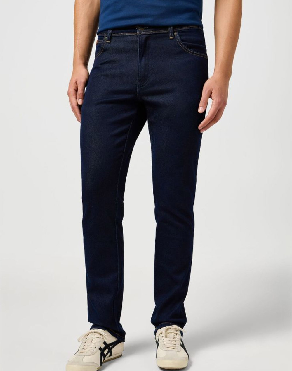 Wrangler texas slim male дънки синьо