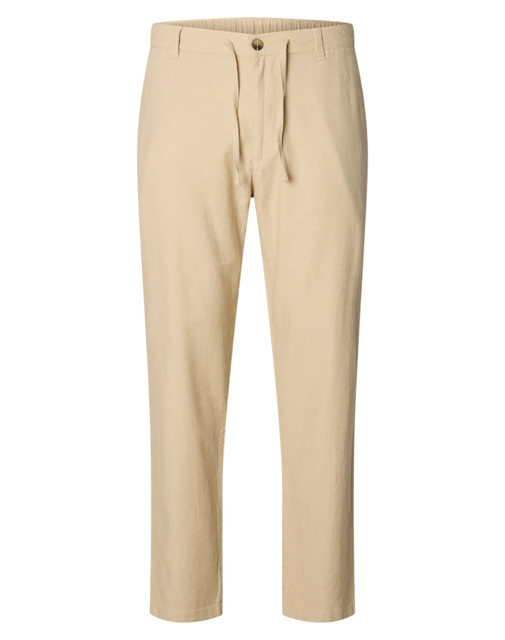 SELECTED SLM172-SLIMTAPE BRODY LINEN BLD PNT NOOS