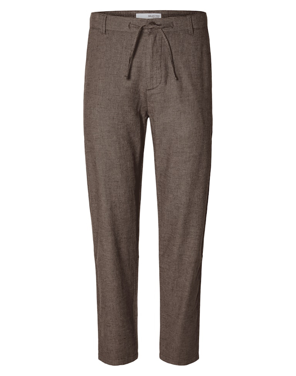 SELECTED SLM172-SLIMTAPE BRODY LINEN BLD PNT NOOS