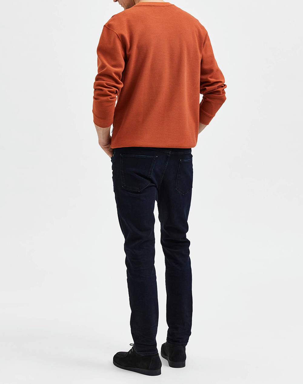 SELECTED SLH175-SLIM LEON 24601 BB SOFTJNS NOOS