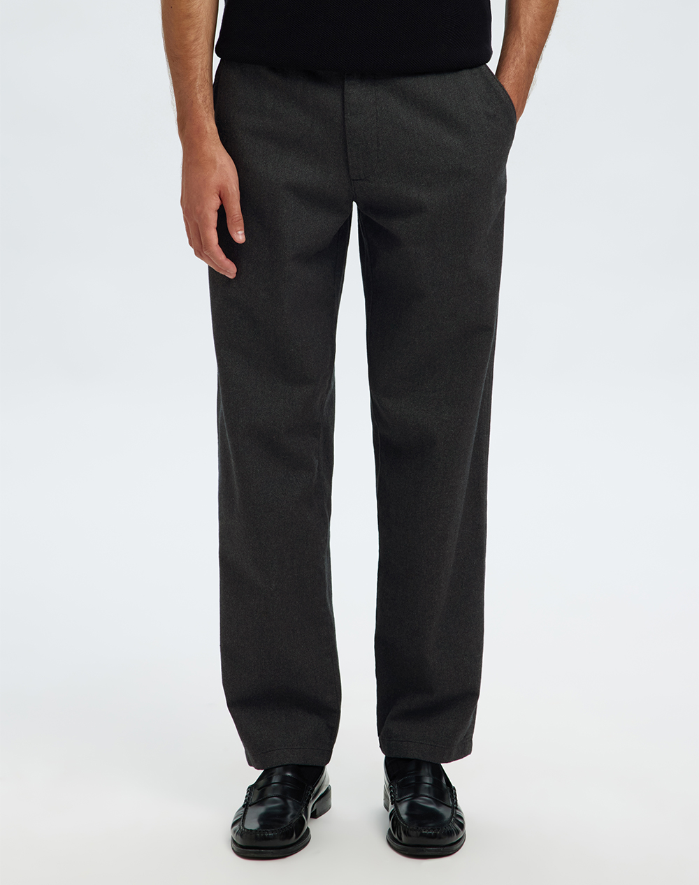 SELECTED SLH175-SLIM MILES BRUSHED PANT W NOOS