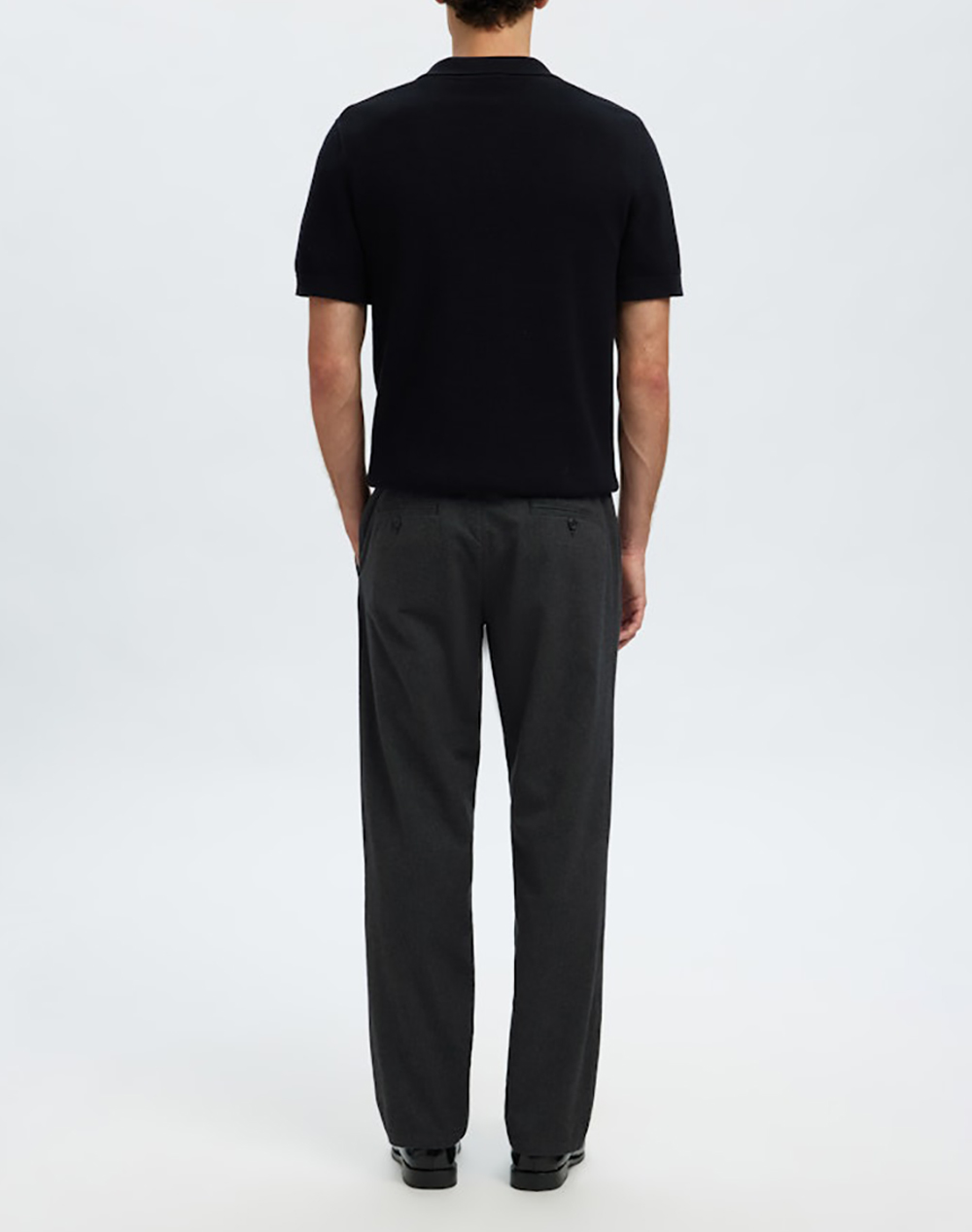 SELECTED SLH175-SLIM MILES BRUSHED PANT W NOOS