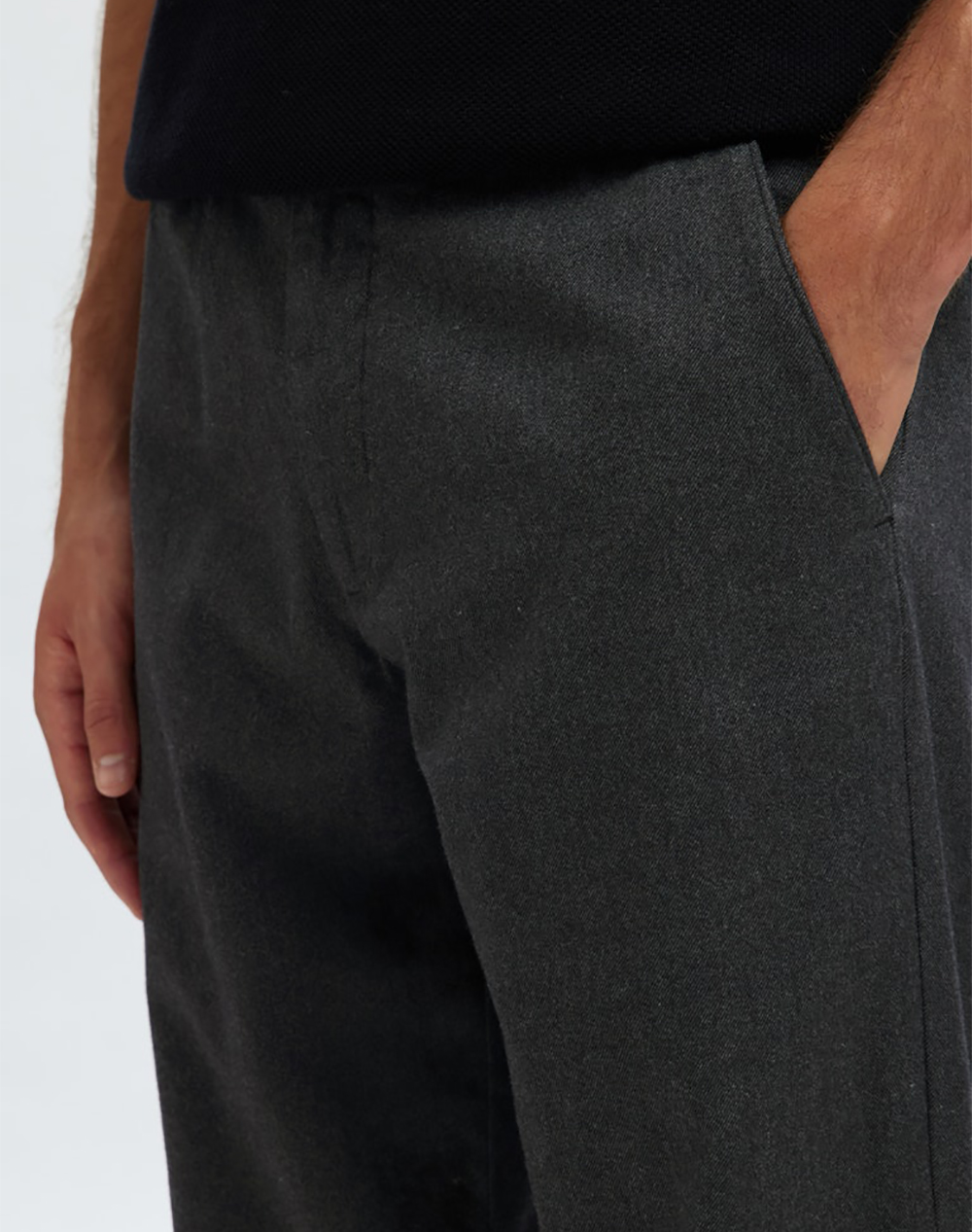 SELECTED SLH175-SLIM MILES BRUSHED PANT W NOOS