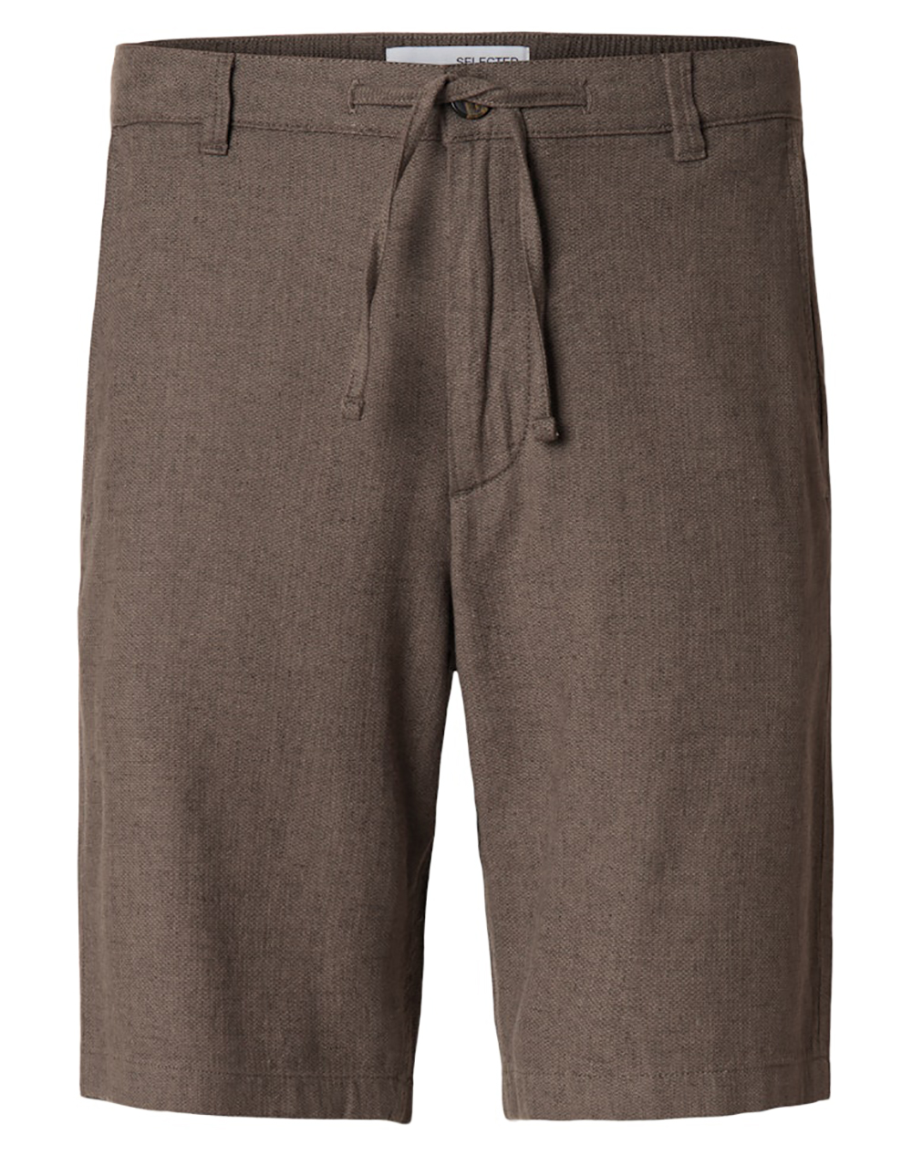 SELECTED SLMREGULAR-BRODY LINEN BLD SHORTS NOOS