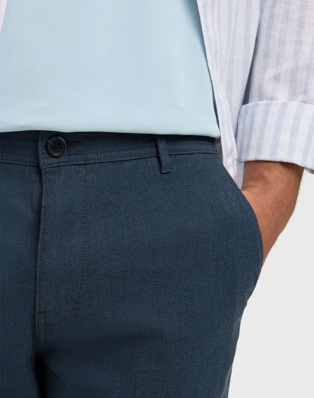 SELECTED SLMSLIM-LUTON MILES FLEX SHORTS NOOS