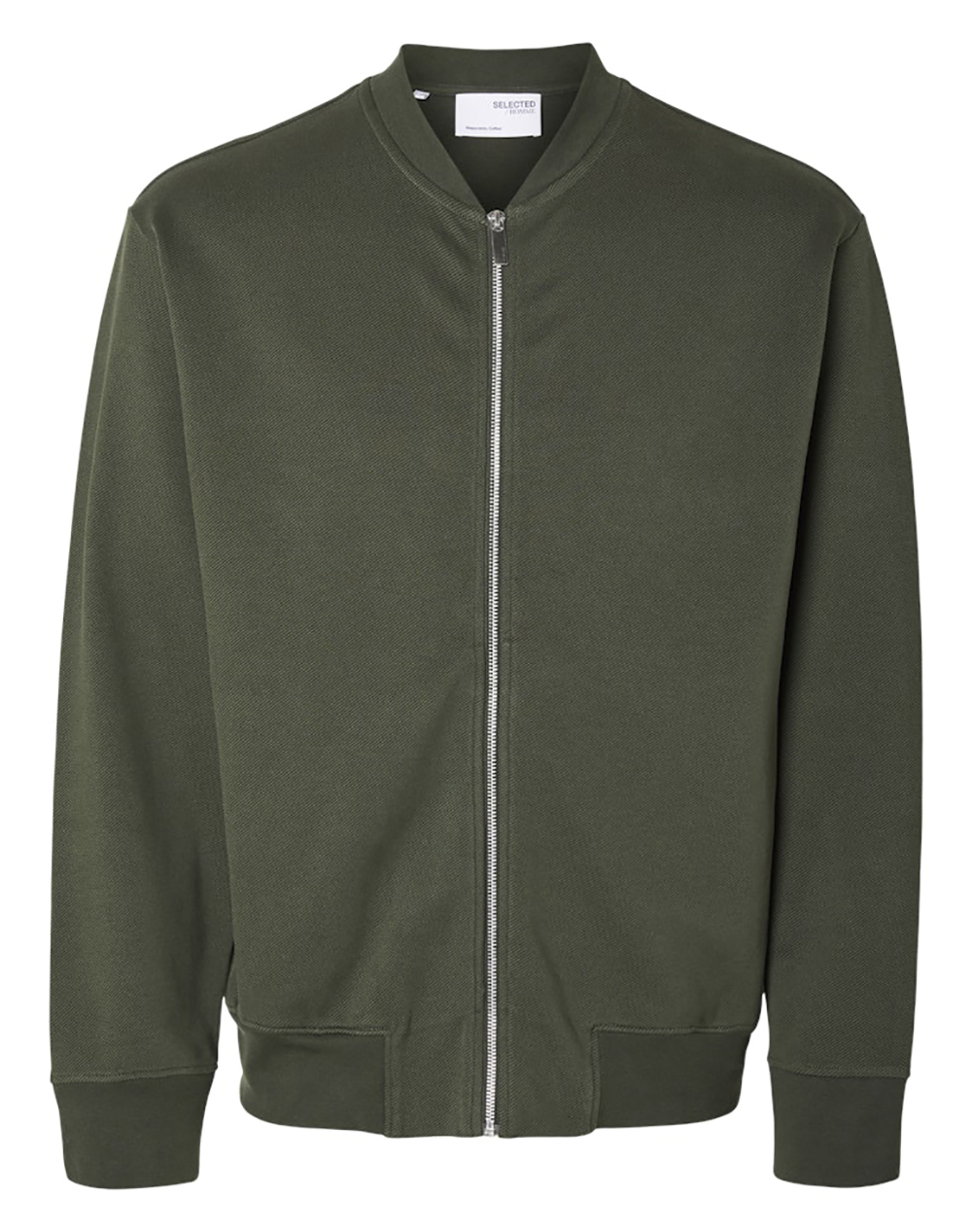 SELECTED SLHMACK SWEAT BOMBER LS NOOS