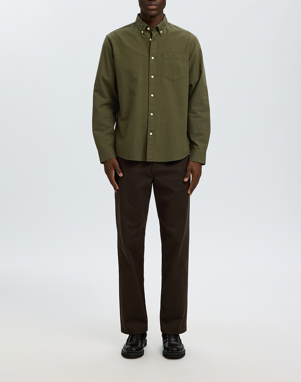 SELECTED SLHREGRICK-OX SHIRT LS NOOS