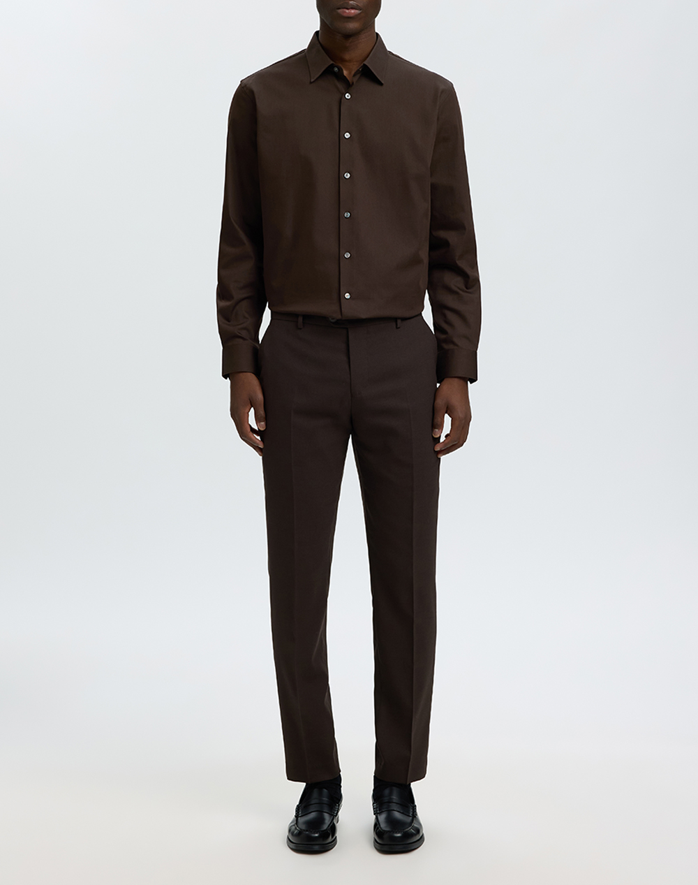 SELECTED SLHSLIM-PERFORMANCE SHIRT LS NOOS