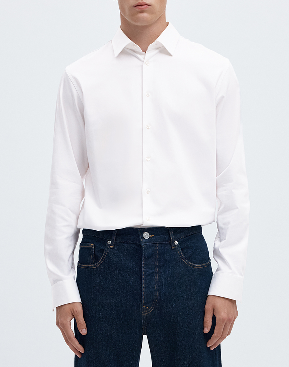 SELECTED SLHSLIM-PERFORMANCE SHIRT LS NOOS