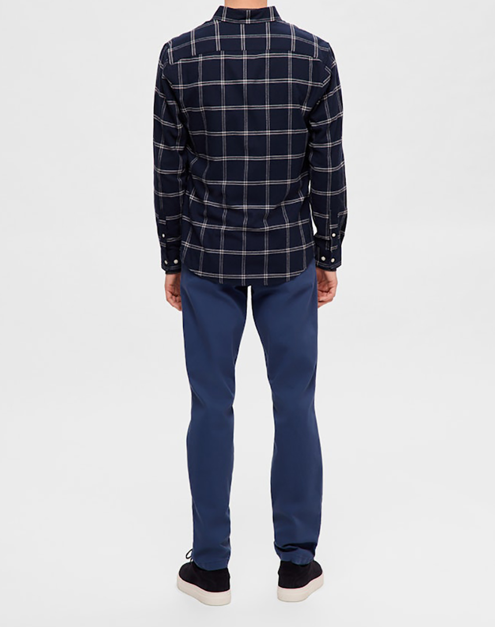 SELECTED SLHSLIMOWEN-BRUSHED SHIRT LS NOOS