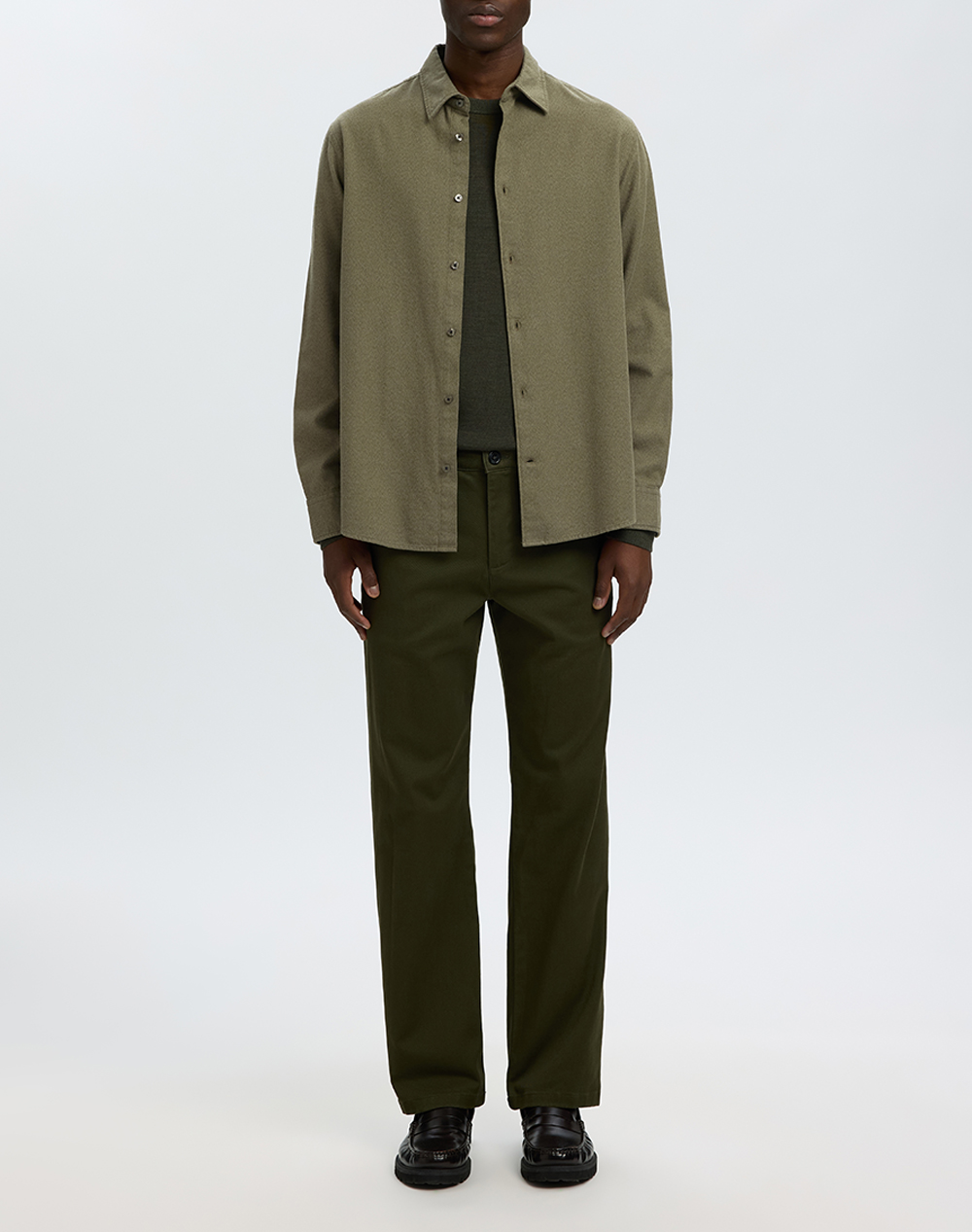 SELECTED SLHREGNOAH BRUSHED TWIST SHIRT LS NOOS